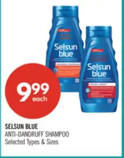 Shoppers Drug Mart SELSUN BLUE ANTI-DANDRUFF SHAMPOO offer