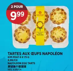 Kim Phat KIM PHAT 6 X 75 G NAPOLEON EGG TARTS offer