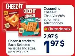 Walmart Cheez-It Crackers offer