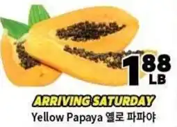 H-Mart Yellow Papaya offer