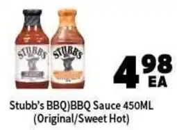 H-Mart Stubb's BBQ Sauce offer