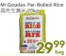 Ample Food Market Mr.Goudas Par-Boiled Rice offer
