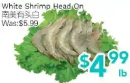 Ample Food Market White Shrimp Head On offer