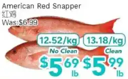 Ample Food Market American Red Snapper offer