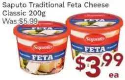 Ample Food Market Saputo Traditional Feta Cheese Classic offer