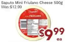 Ample Food Market Saputo Mini Friulano Cheese offer
