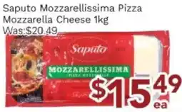 Ample Food Market Saputo Mozzarellissima Pizza Mozzarella Cheese offer