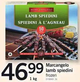 Loblaws Marcangelo lamb spiedini frozen offer