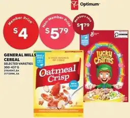 Independent Grocer Optimum General mills hole offer