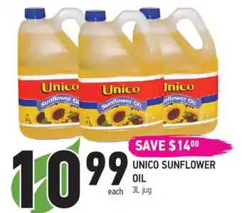 Unico sunflower oil