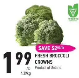 Coppa's Fresh Market Fresh broccoli crowns offer