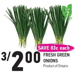 Coppa's Fresh Market Fresh green onions offer