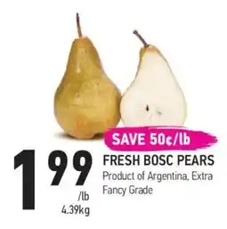 Coppa's Fresh Market Fresh bosc pears offer