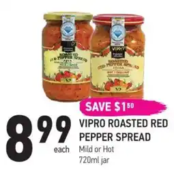 Coppa's Fresh Market Vipro roasted red pepper spread offer