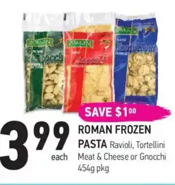 Coppa's Fresh Market Roman frozen pasta offer