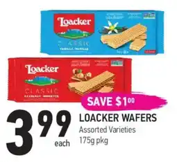 Coppa's Fresh Market Loacker wafers offer