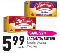 Coppa's Fresh Market Lactantia butter salted or unsalted offer