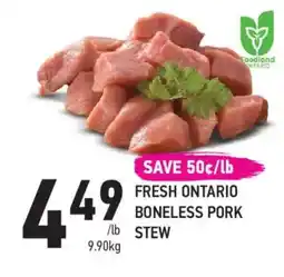 Coppa's Fresh Market Fresh ontario boneless pork stew offer