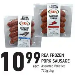 Coppa's Fresh Market REA FROZEN PORK SAUSAGE offer