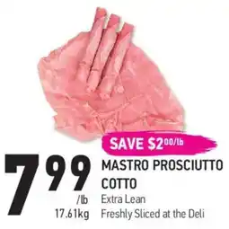 Coppa's Fresh Market Mastro prosciutto cotto offer