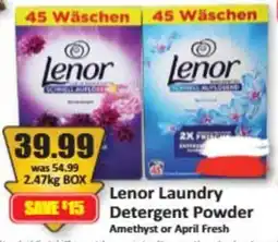 Starsky Lenor Laundry Detergent Powder offer