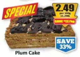 Starsky Plum Cake offer