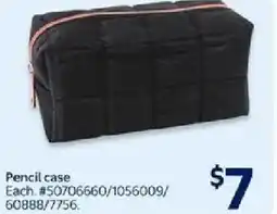Walmart Pencil case offer