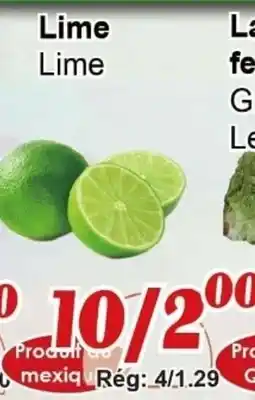 Marche C&T Lime offer