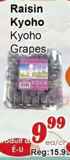 Marche C&T Kyoho Grapes offer