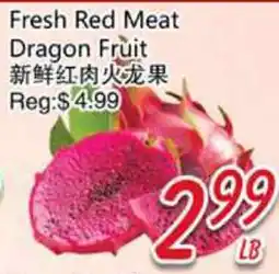 Foody Mart Fresh Red Meat Dragon Fruit offer