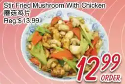 Foody Mart Stir Fried Mushroom With Chicken offer