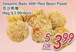 Foody Mart Sesame Balls With Red Bean Paste offer