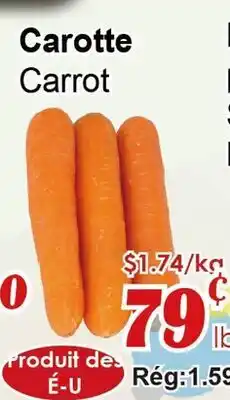 Marche C&T Carotte offer