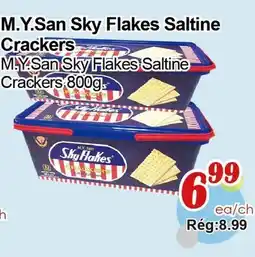 Marche C&T M.Y.San Sky Flakes Saltine Crackers offer