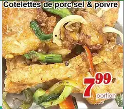 Marche C&T Cotelettes de porc sel & poivre offer