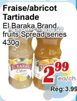 Marche C&T El Baraka Brand fruits Spread series offer