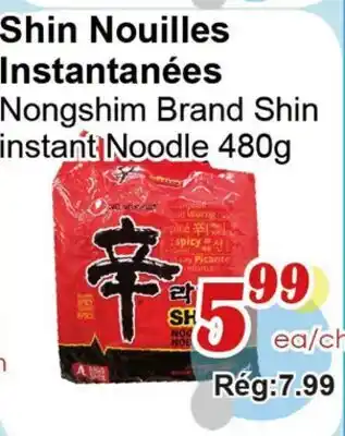 Marche C&T Nongshim Brand Shin Instant Noodle offer