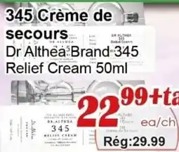 Marche C&T Dr Althea Brand 345 Relief Cream offer
