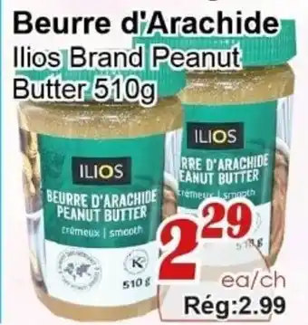 Marche C&T Ilios Brand Peanut Butter offer