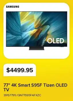 Leon's Samsung 77" 4K Smart S95F Tizen OLED TV offer