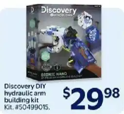 Walmart Discovery DIY hydraulic arm building kit offer