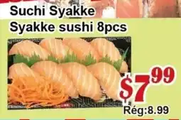 Marche C&T Suchi Syakke Syakke sushi offer