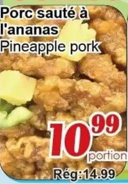 Marche C&T Pineapple pork offer