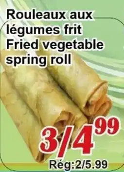 Marche C&T Fried vegetable spring roll offer