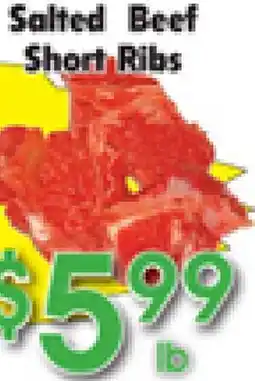 Danforth Food Market Salted Beef Short Ribs offer