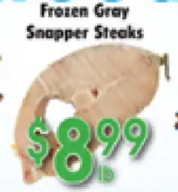 Danforth Food Market Frozen Gray Snapper Steaks offer