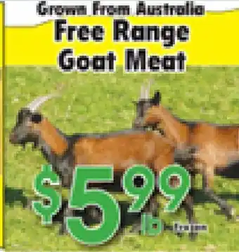 Danforth Food Market Free Range Goat Meat offer