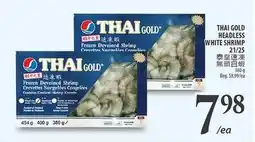 Al Premium Food Mart THAI GOLD HEADLESS WHITE SHRIMP offer
