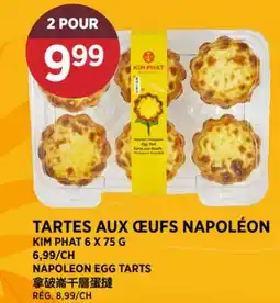 Kim Phat NAPOLEON EGG TARTS offer