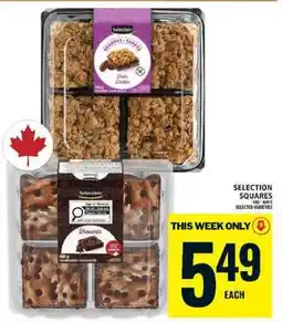 Food Basics SELECTION SQUARES offer